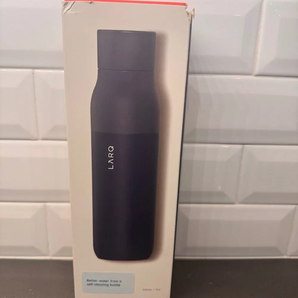 LARQ Insulated Self-Cleaning Water Bottle - Navy Blue